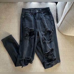 American Eagle ripped jeans